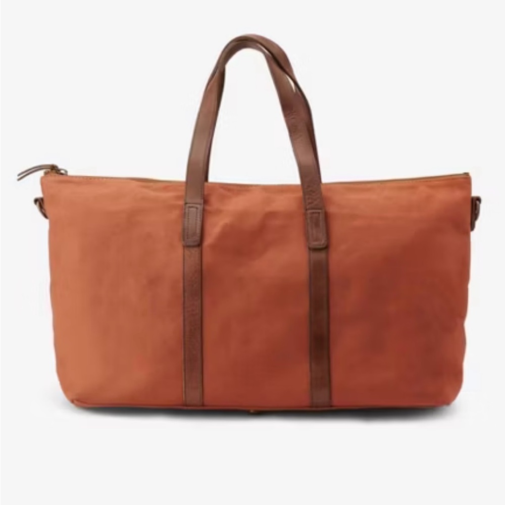 Nisolo Women's Canvas Weekender Amber